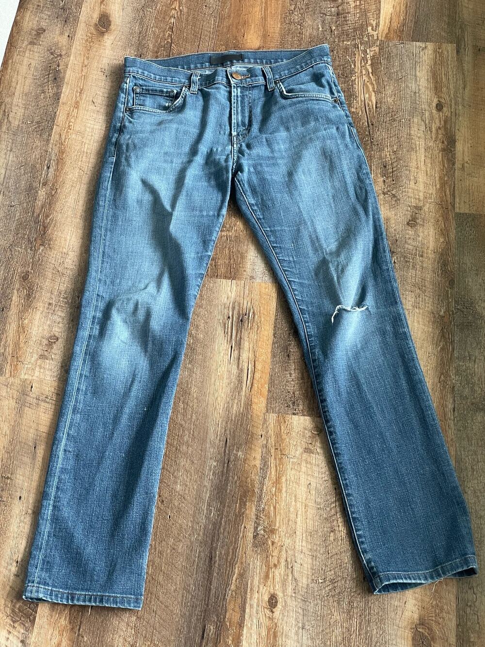 J Brand "Kane" distressed jean  straight leg  31's